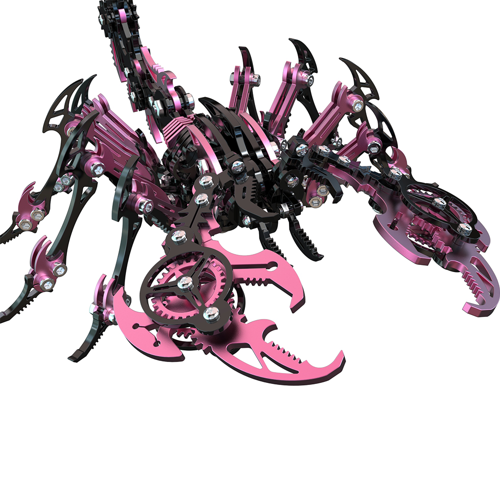 Escorpión Premium Coleccionable Metal 3D