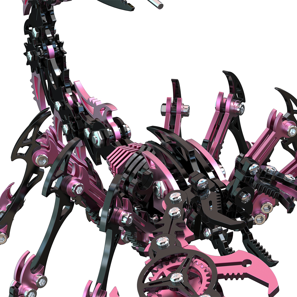 Escorpión Premium Coleccionable Metal 3D