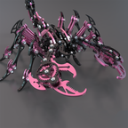 Escorpión Premium Coleccionable Metal 3D