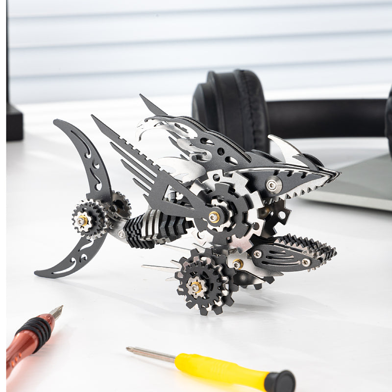 Tiburón Sierra Mecánico Metal 3D