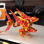 Tiburón Sierra Mecánico Metal 3D