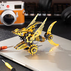 Tiburón Sierra Mecánico Metal 3D