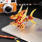 Tiburón Sierra Mecánico Metal 3D