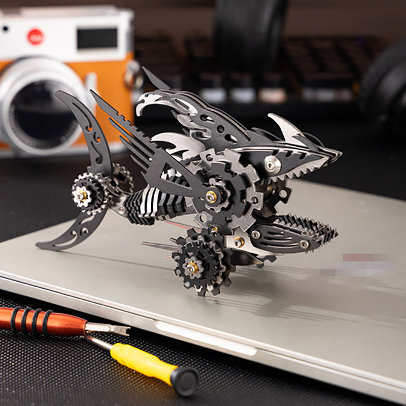 Tiburón Sierra Mecánico Metal 3D