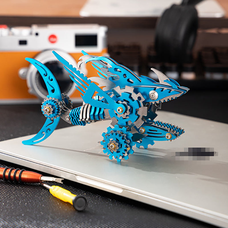 Tiburón Sierra Mecánico Metal 3D