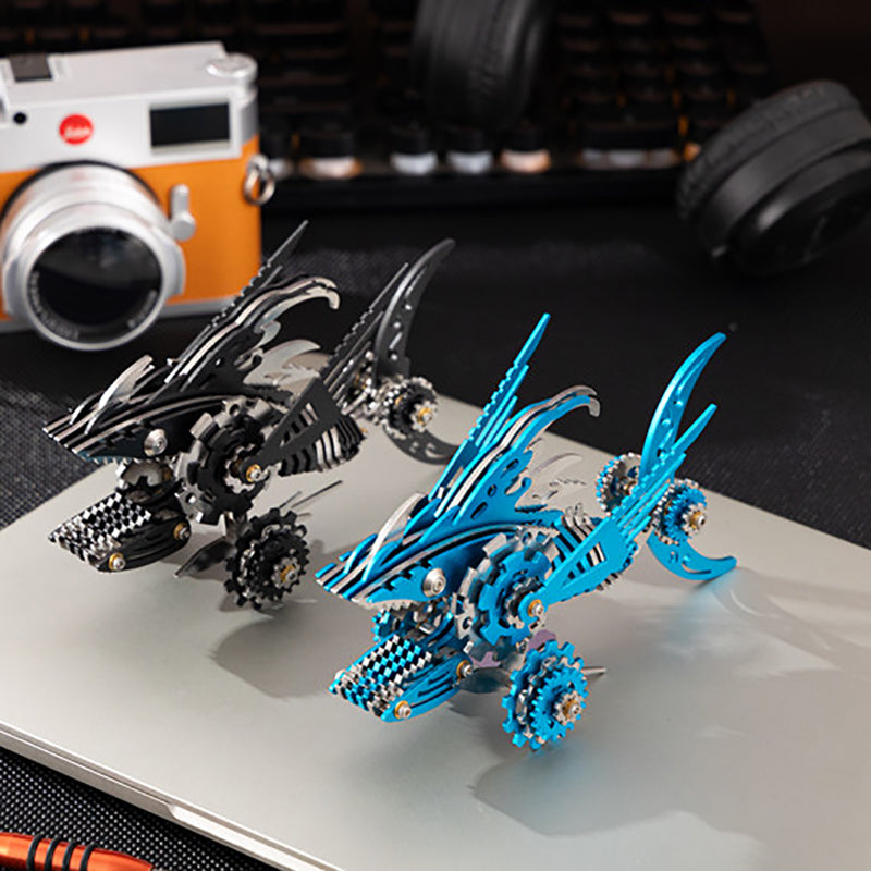 Tiburón Sierra Mecánico Metal 3D