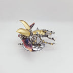 Escarabajo Mecánico Steampunk Metal 3D 450 piezas