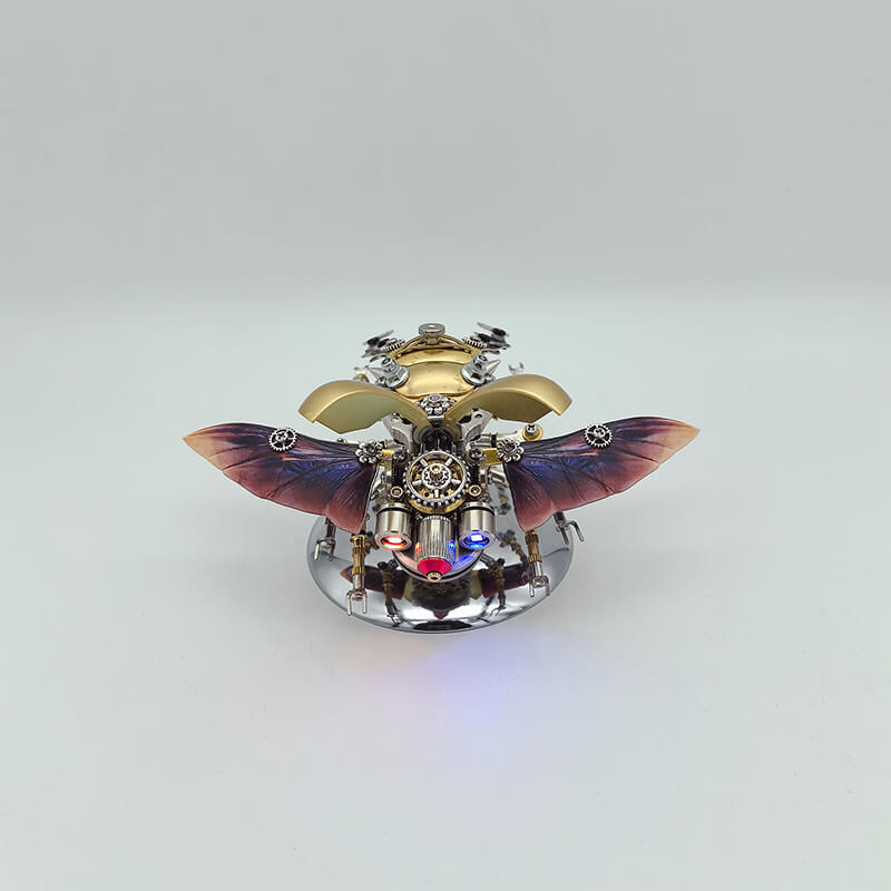Escarabajo Mecánico Steampunk Metal 3D 450 piezas