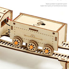 Locomotora a Vapor Metal 3D con Vías 700 piezas