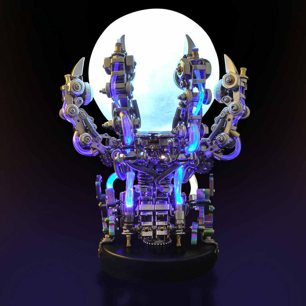 Garra de Dragón Metal 3D con Luces 800 piezas