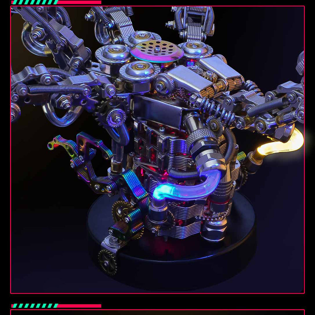 Garra de Dragón Metal 3D con Luces 800 piezas