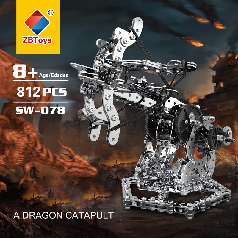 Ballesta Caza Dragones Metal 3D 815 piezas