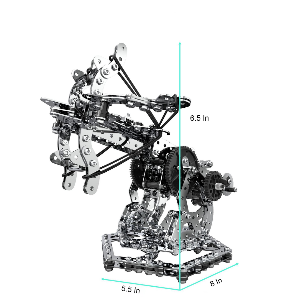 Ballesta Caza Dragones Metal 3D 815 piezas