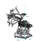 Ballesta Caza Dragones Metal 3D 815 piezas