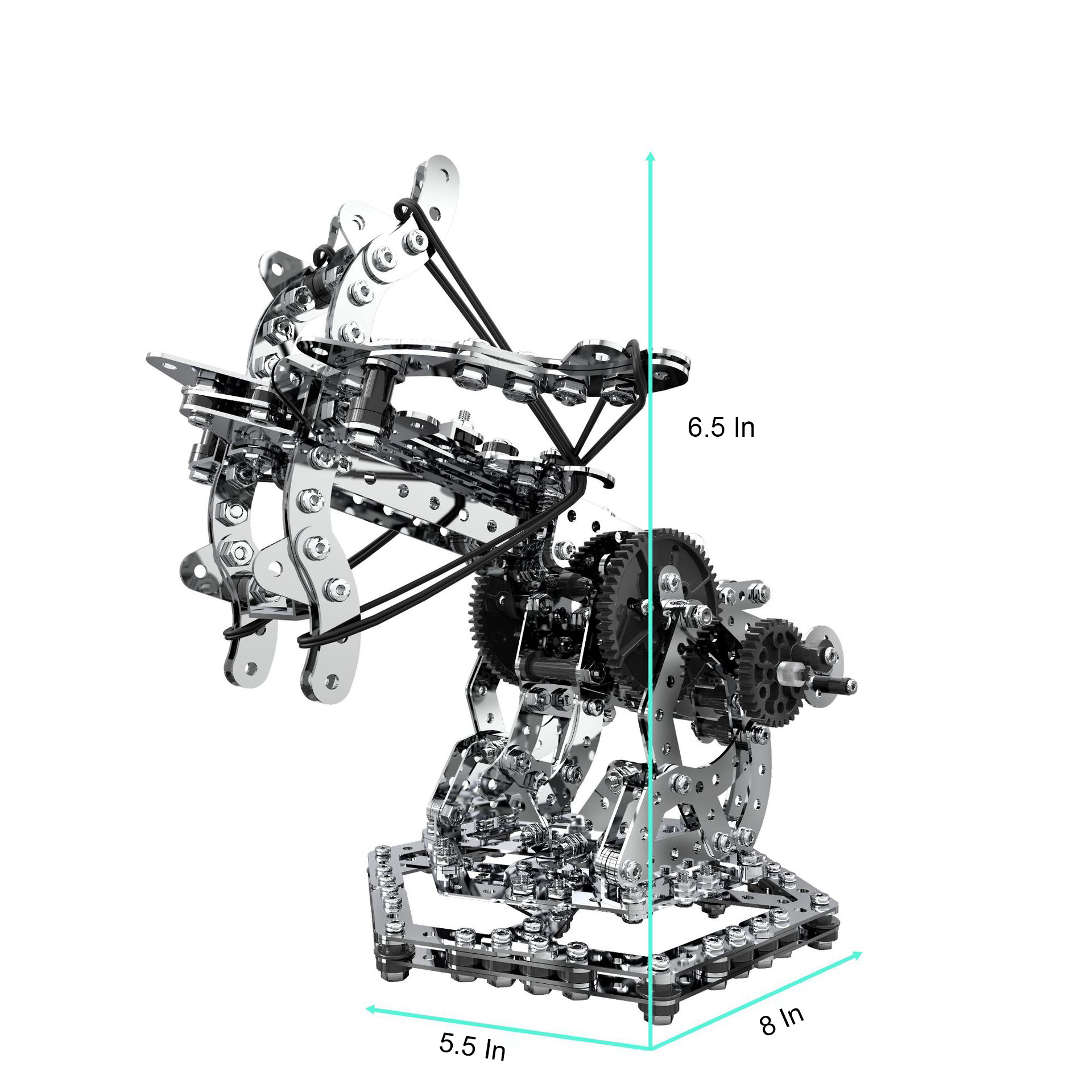Ballesta Caza Dragones Metal 3D 815 piezas