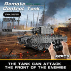 Tanque Militar RC Metal 3D 952 piezas