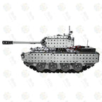 Tanque Militar RC Metal 3D 952 piezas