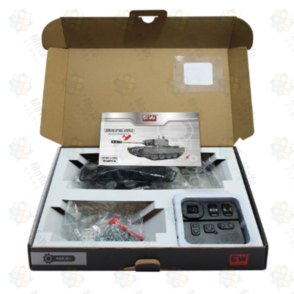 Tanque Militar RC Metal 3D 952 piezas