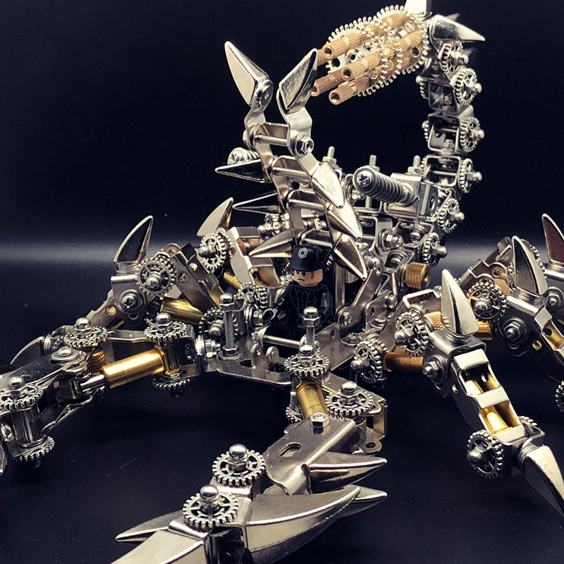 Escorpión de Guerra Mecánico Metal 3D