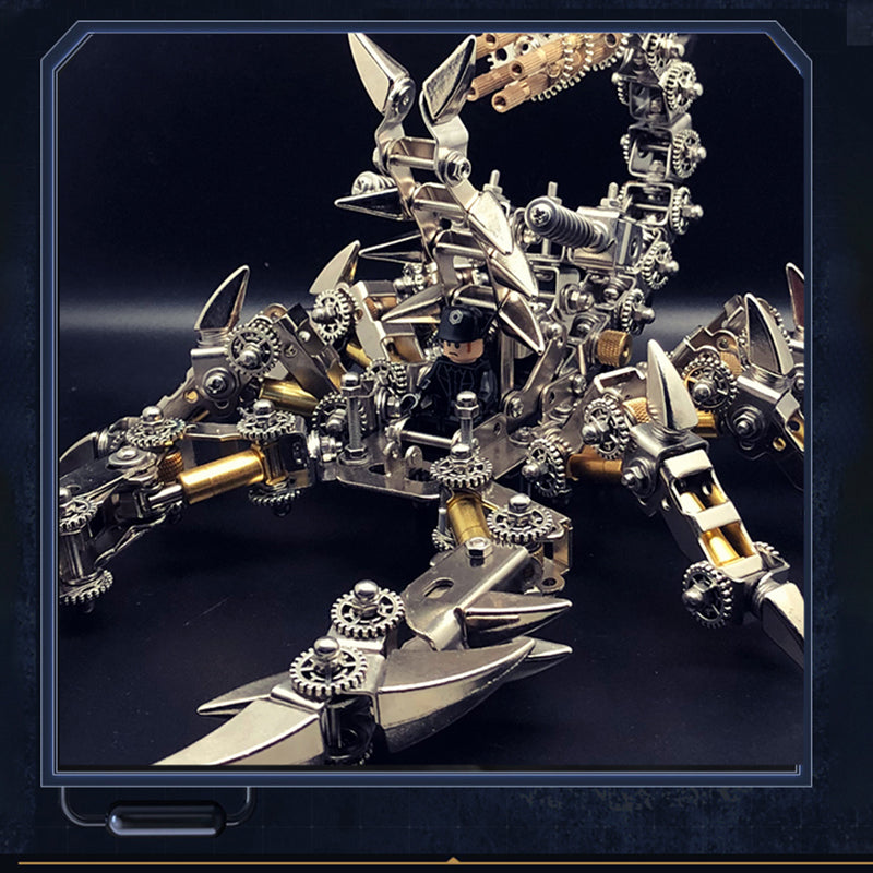 Escorpión de Guerra Mecánico Metal 3D