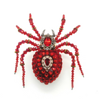 Araña Cristal Mecánica Steampunk Metal 3D con Caja Musical