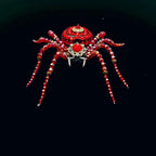Araña Cristal Mecánica Steampunk Metal 3D con Caja Musical