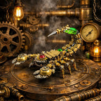 Escorpión Mecánico de Precisión Steampunk Metal 3D