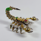 Escorpión Mecánico de Precisión Steampunk Metal 3D