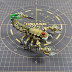 Escorpión Mecánico de Precisión Steampunk Metal 3D