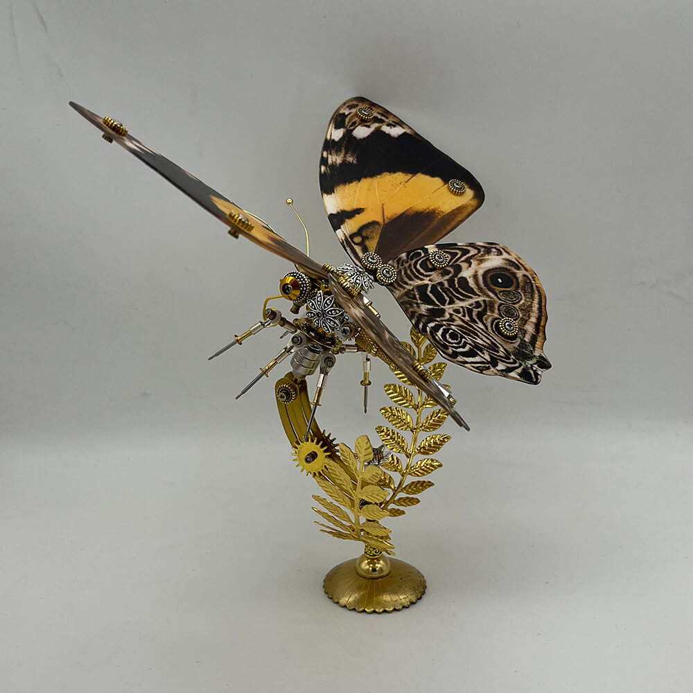 Mariposa Delias Mysis Steampunk Metal 3D 200 piezas
