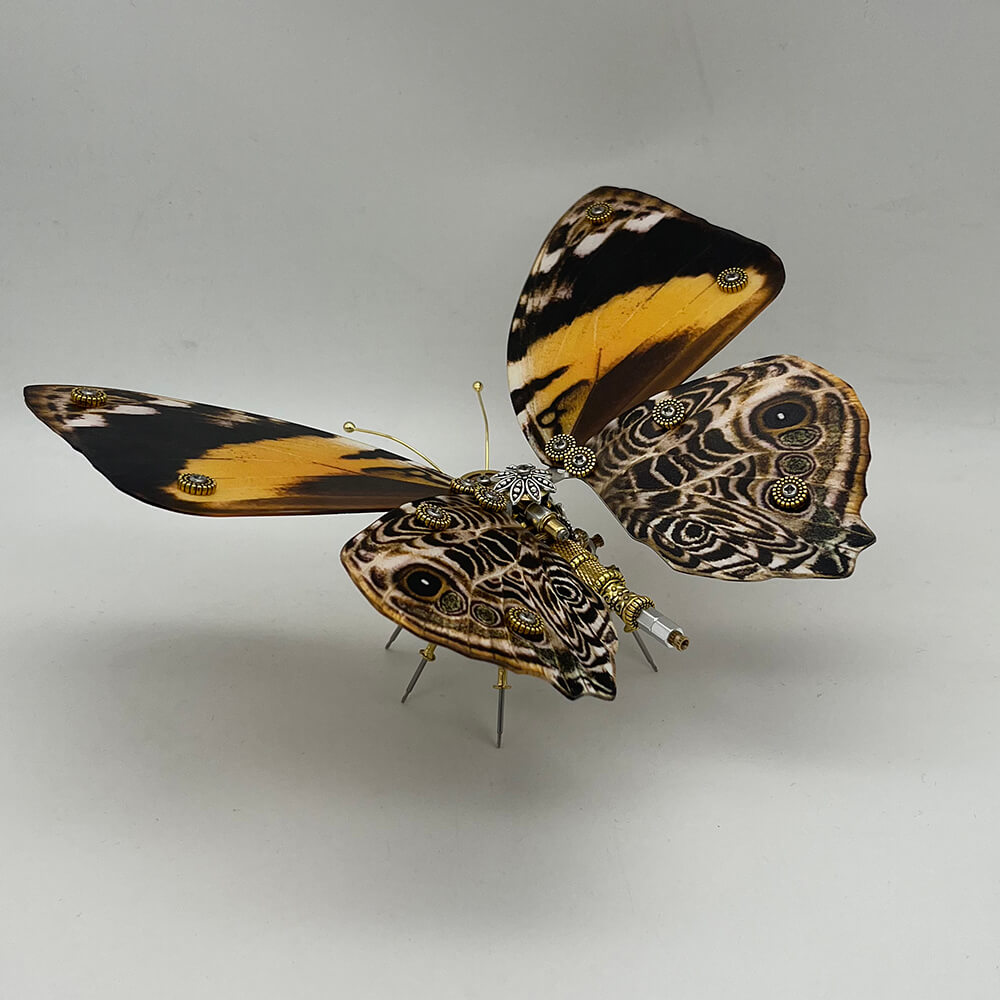 Mariposa Delias Mysis Steampunk Metal 3D 200 piezas
