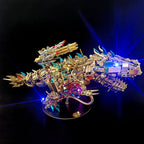 Tiranosaurio Rex Mecánico Metal 3D 1350 piezas
