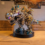 Tiranosaurio Rex Mecánico Metal 3D 1350 piezas