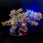 Tiranosaurio Rex Mecánico Metal 3D 1350 piezas