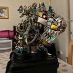 Tiranosaurio Rex Mecánico Metal 3D 1350 piezas