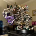 Tiranosaurio Rex Mecánico Metal 3D 1350 piezas