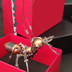 Hormiga Mecánica Colorida Metal 3D