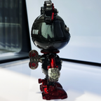 Oso Mecha Cyberpunk Metal 3D
