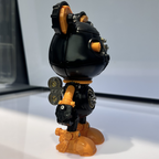 Oso Mecha Cyberpunk Metal 3D