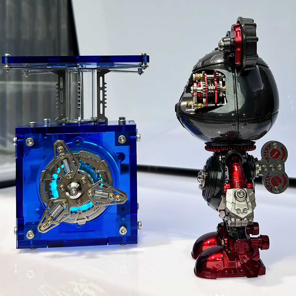 Oso Mecha Cyberpunk Metal 3D