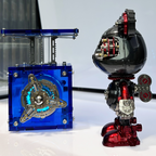 Oso Mecha Cyberpunk Metal 3D
