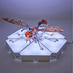 Avispón Mecha Cyberpunk Metal 3D Premium