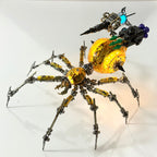 Araña Mecha Batalla Cyberpunk Metal 3D