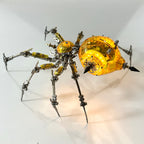 Araña Mecha Batalla Cyberpunk Metal 3D