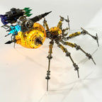 Araña Mecha Batalla Cyberpunk Metal 3D