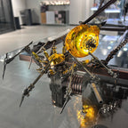Araña Mecha Batalla Cyberpunk Metal 3D