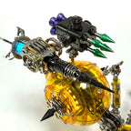 Araña Mecha Batalla Cyberpunk Metal 3D