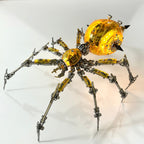 Araña Mecha Batalla Cyberpunk Metal 3D
