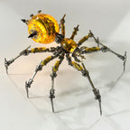 Araña Mecha Batalla Cyberpunk Metal 3D