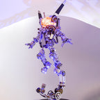 Conejo Astronauta Espacial Cyberpunk Metal 3D